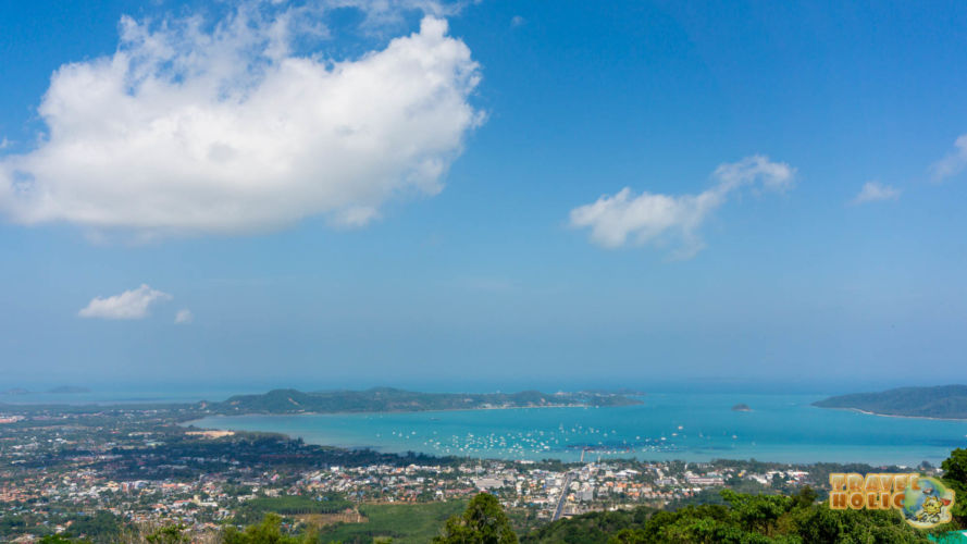Vue sur la baie de Chalong, Phuket