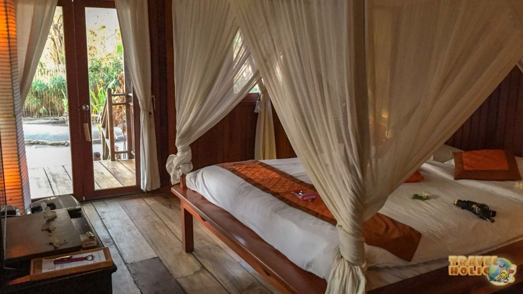 La chambre de notre Garden Villa au Siladen Resort & Spa