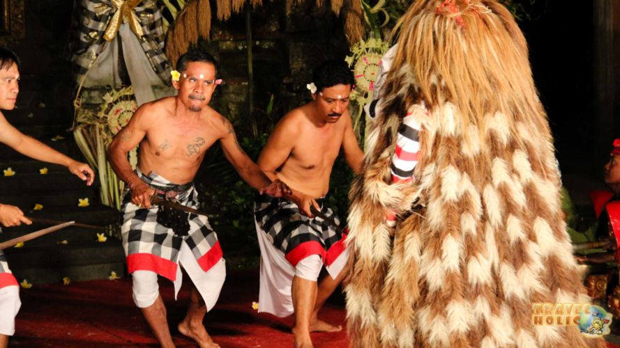 Spectacle de danse balinais à Ubud